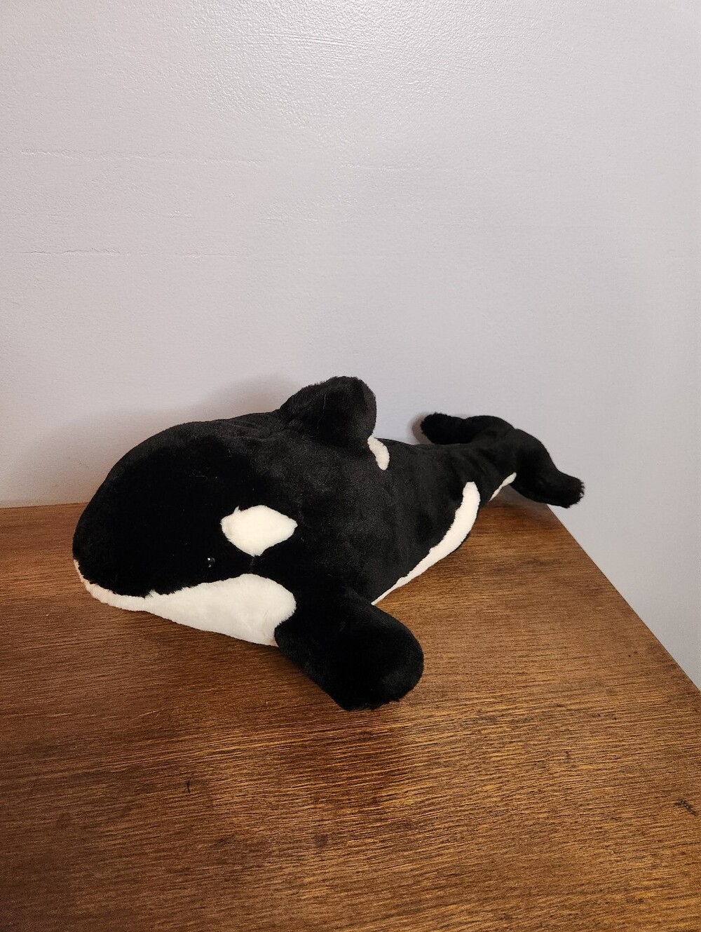 Sea World Shamu Plush Orca Killer Whale 15"in